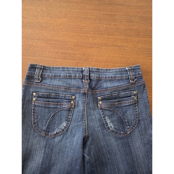 Vtg Lei Ashley Trouble Flare Jeans Womens 13‎ - Picture 3 of 11